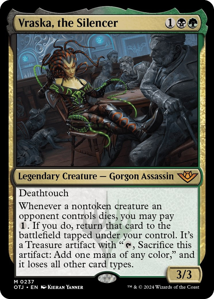 Vraska the Silencer (237) [OTJ] - MTG Single