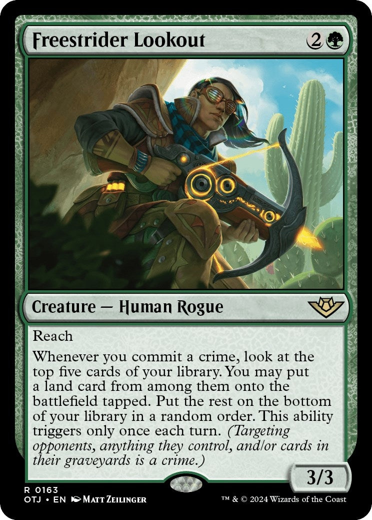 Freestrider Lookout (163) [OTJ] - MTG Single