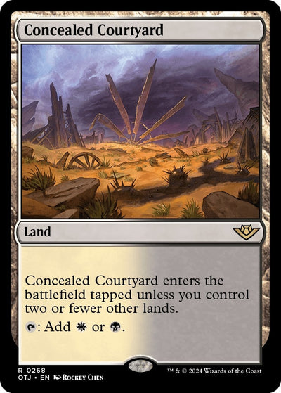 Concealed Courtyard (268) [Outlaws of Thunder Junction]