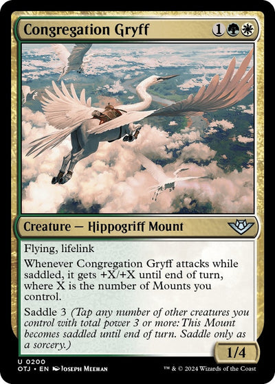 Congregation Gryff (200) [Outlaws of Thunder Junction]
