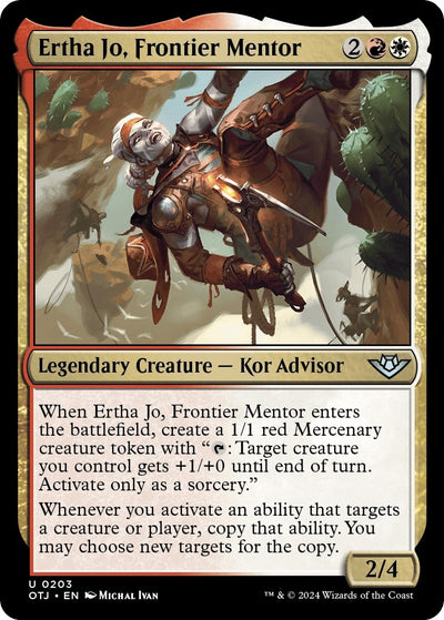 Ertha Jo, Frontier Mentor (203) [Outlaws of Thunder Junction]