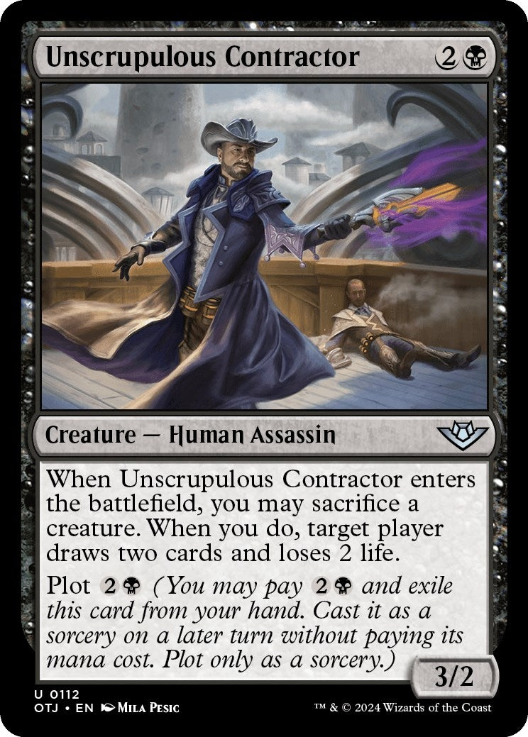 Unscrupulous Contractor (112) [OTJ] - MTG Single
