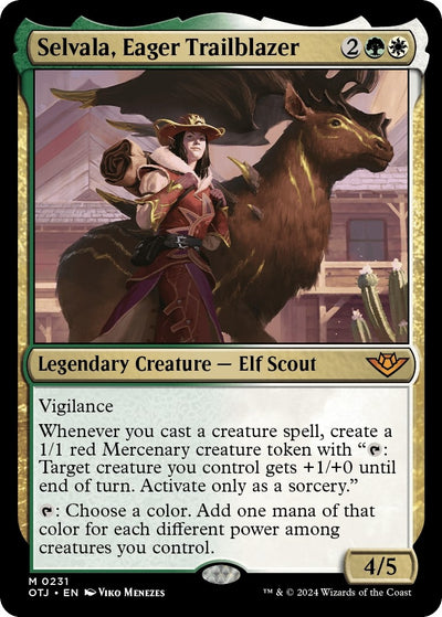 Selvala, Eager Trailblazer (231) [Outlaws of Thunder Junction]