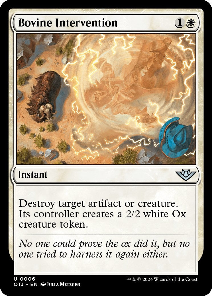 Bovine Intervention (6) [OTJ] - MTG Single