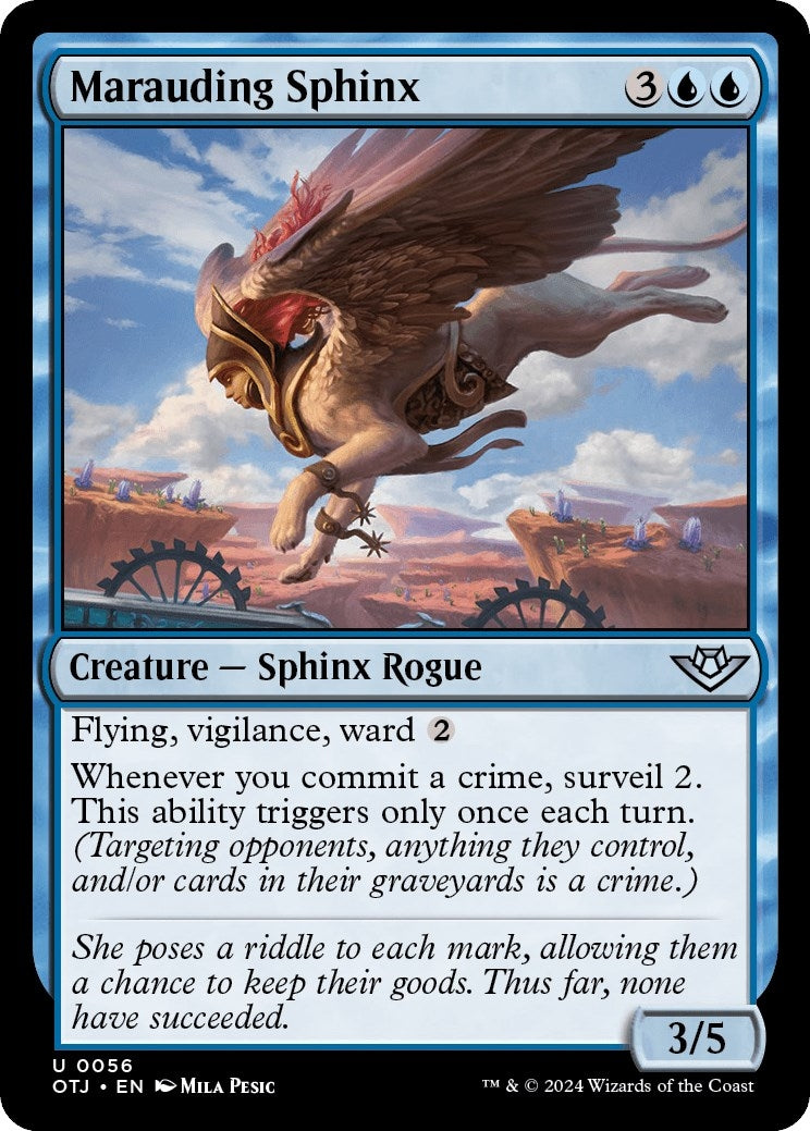 Marauding Sphinx (56) [OTJ] - MTG Single