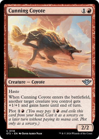 Cunning Coyote (118) [Outlaws of Thunder Junction]