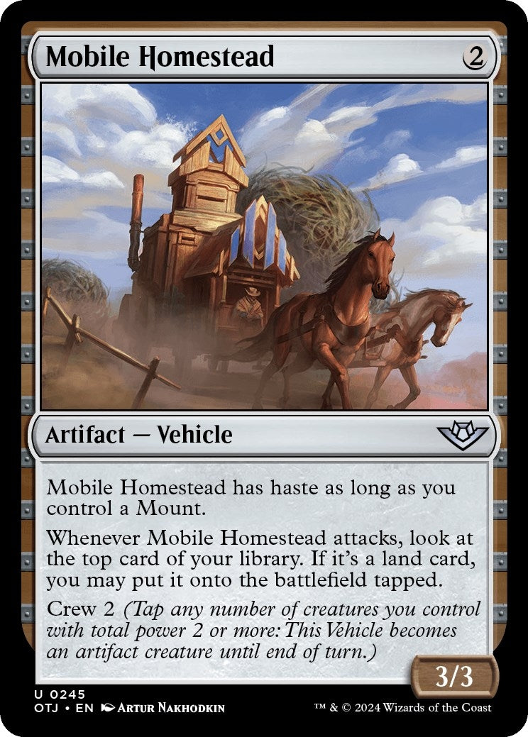 Mobile Homestead (245) [OTJ] - MTG Single