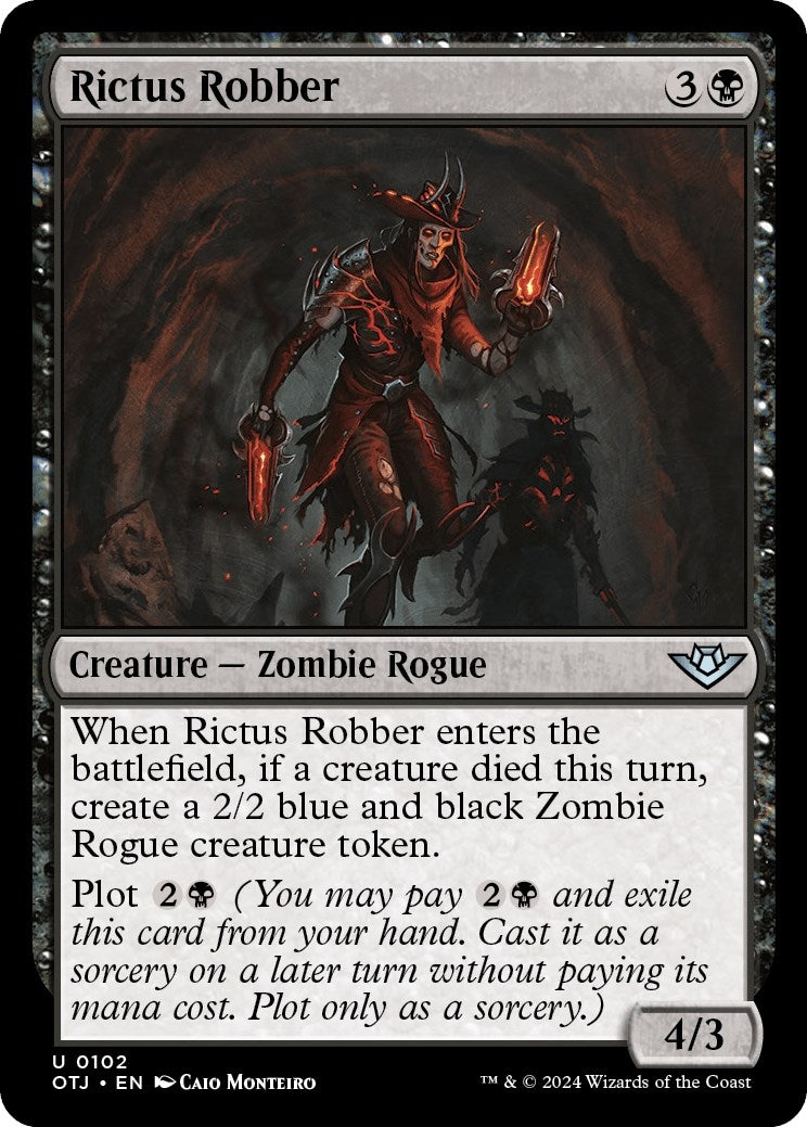 Rictus Robber (102) [OTJ] - MTG Single
