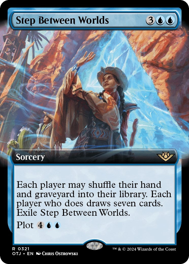 Step Between Worlds (Extended Art) (321) [OTJ] - MTG Single