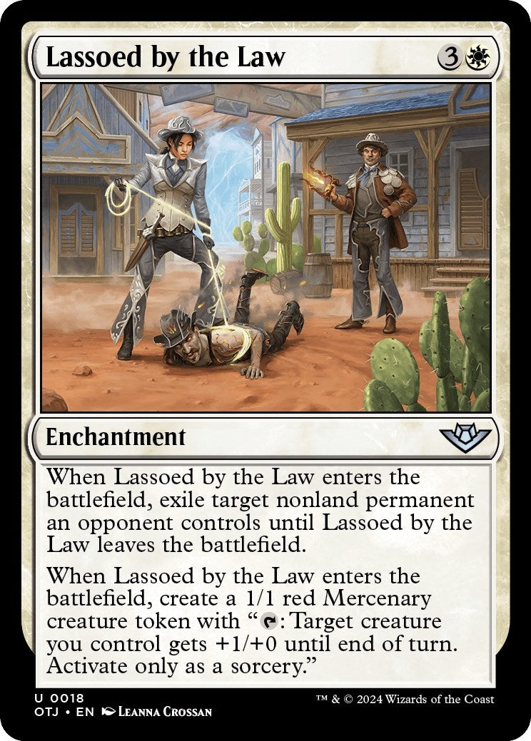 Lassoed by the Law (18) [OTJ] - MTG Single