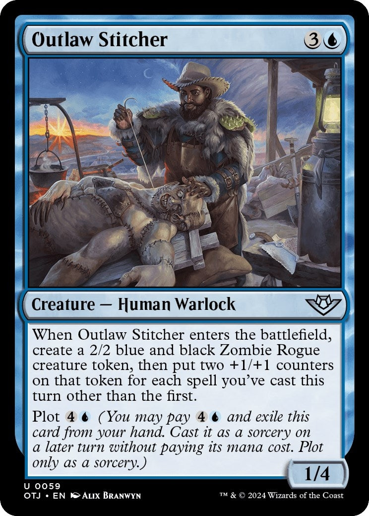 Outlaw Stitcher (59) [OTJ] - MTG Single