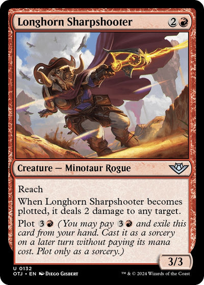 Longhorn Sharpshooter (132) [Outlaws of Thunder Junction]