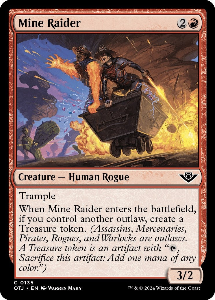 Mine Raider (135) [OTJ] - MTG Single