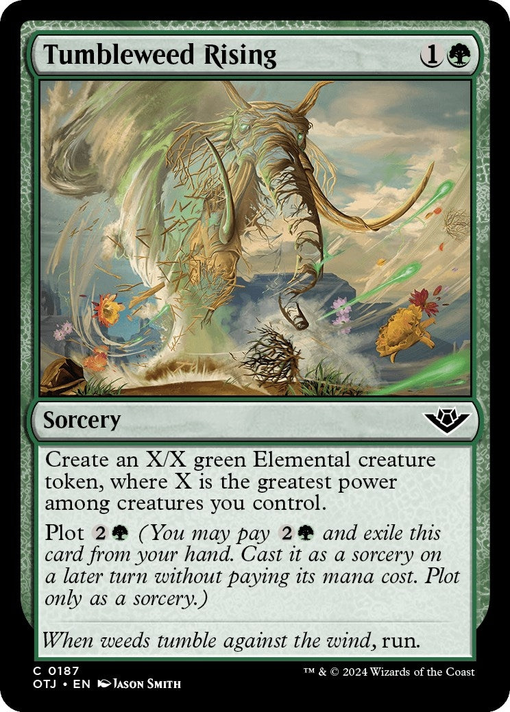 Tumbleweed Rising (187) [OTJ] - MTG Single