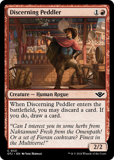 Discerning Peddler (121) [Outlaws of Thunder Junction]
