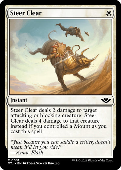Steer Clear (31) [Outlaws of Thunder Junction]