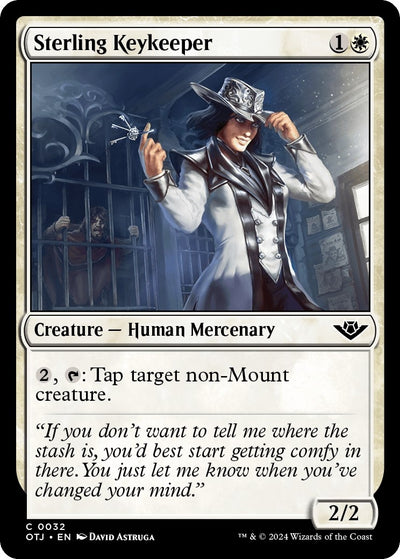 Sterling Keykeeper (32) [Outlaws of Thunder Junction]