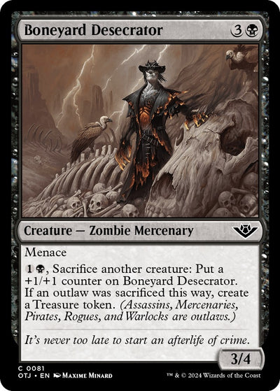 Boneyard Desecrator (81) [Outlaws of Thunder Junction]