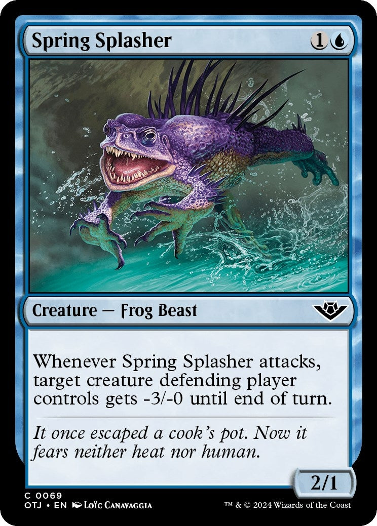 Spring Splasher (69) [OTJ] - MTG Single