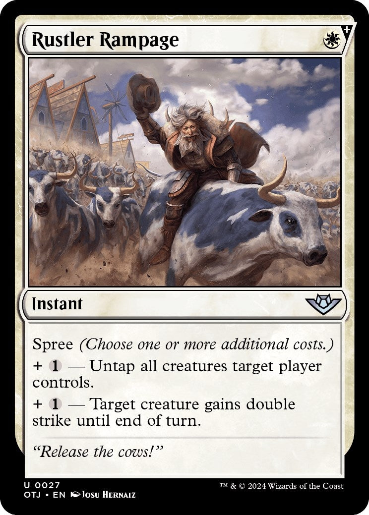 Rustler Rampage (27) [OTJ] - MTG Single