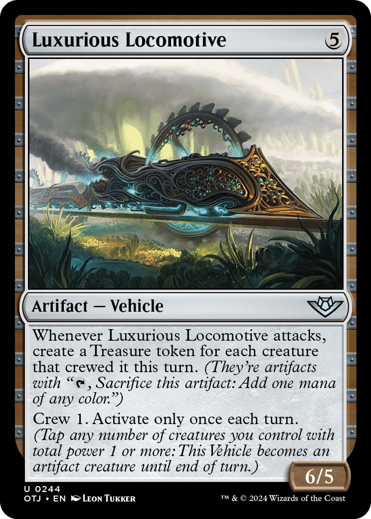 Luxurious Locomotive (244) [OTJ] - MTG Single