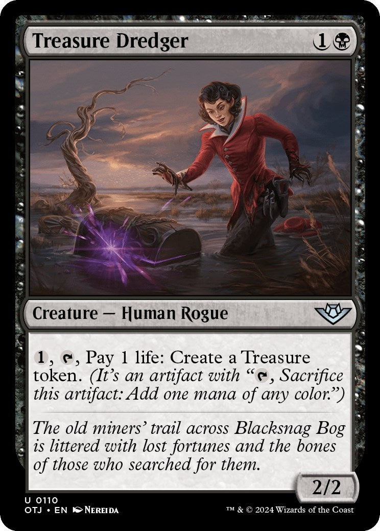 Treasure Dredger (110) [OTJ] - MTG Single