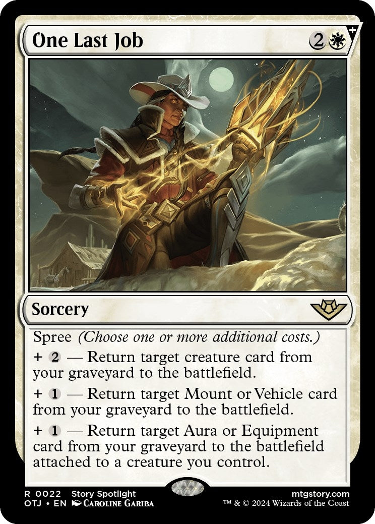 One Last Job (22) [OTJ] - MTG Single
