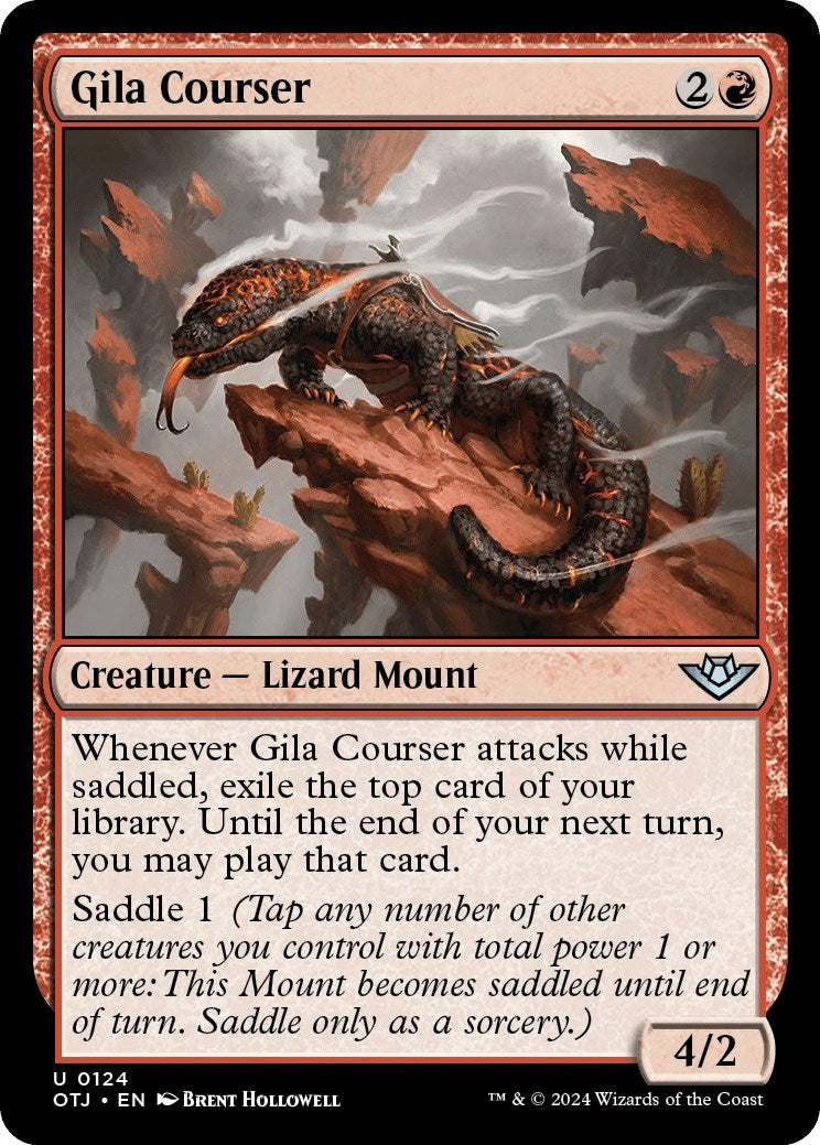 Gila Courser (124) [OTJ] - MTG Single