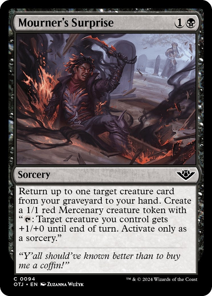 Mourner’s Surprise (94) [OTJ] - MTG Single
