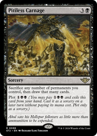 Pitiless Carnage (98) [Outlaws of Thunder Junction]