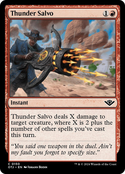 Thunder Salvo (150) [Outlaws of Thunder Junction]