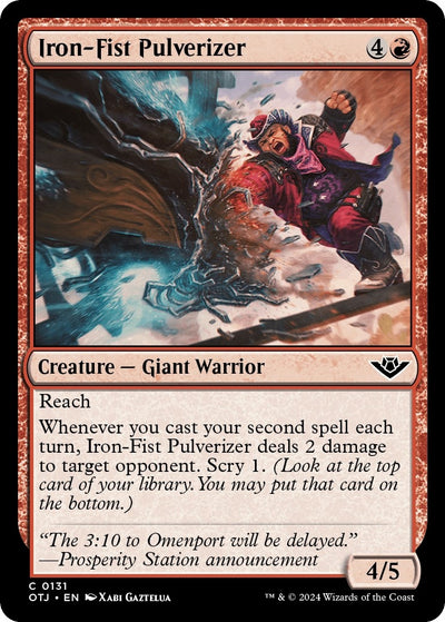 Iron-Fist Pulverizer (131) [Outlaws of Thunder Junction]
