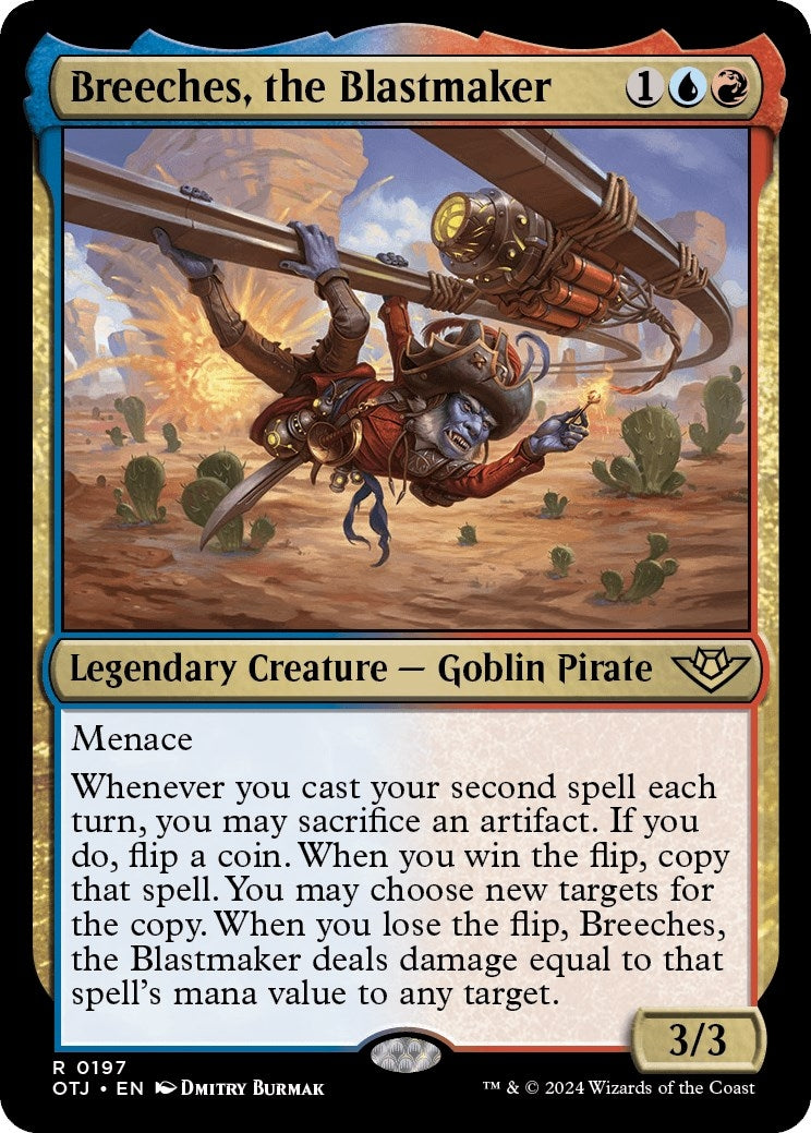 Breeches the Blastmaker (197) [OTJ] - MTG Single