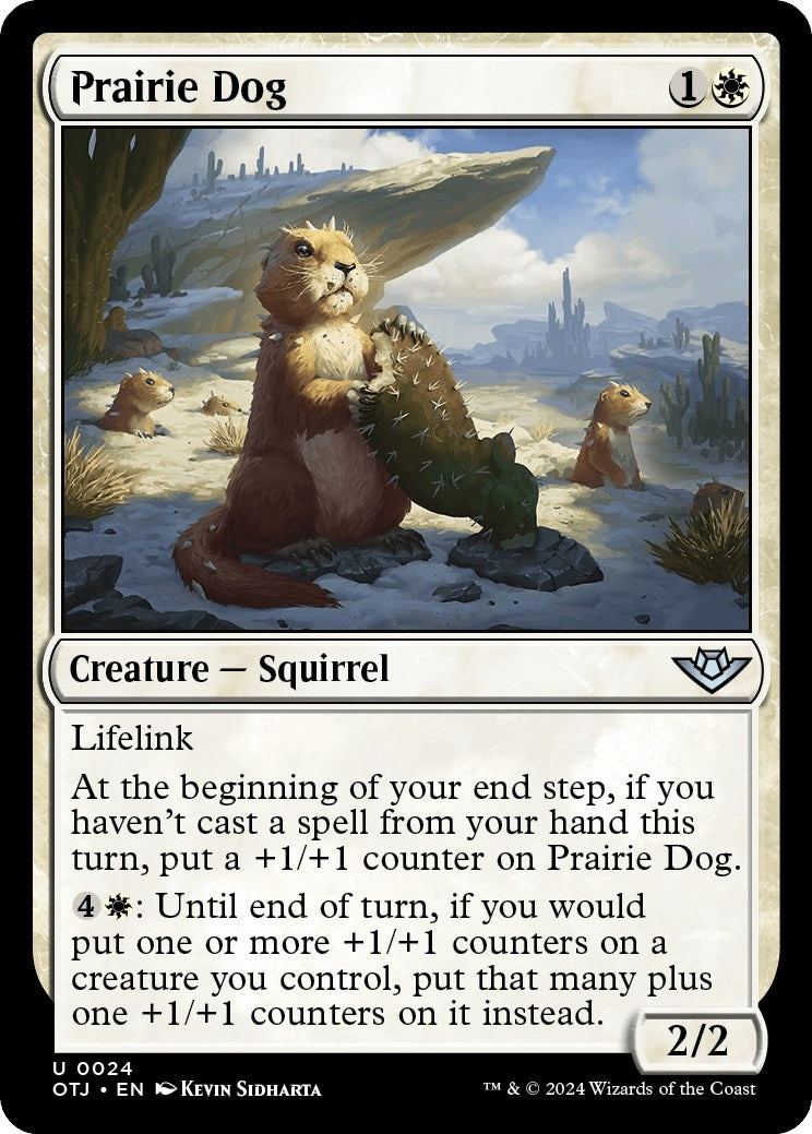 Prairie Dog (24) [OTJ] - MTG Single