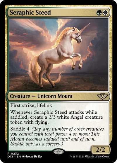 Seraphic Steed (232) [Outlaws of Thunder Junction]