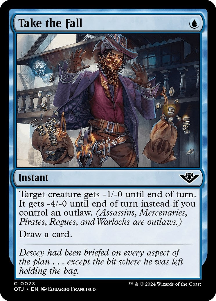 Take the Fall (73) [OTJ] - MTG Single