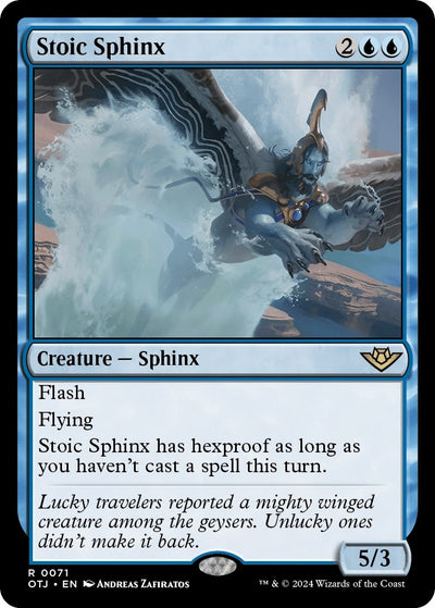 Stoic Sphinx (71) [Outlaws of Thunder Junction]
