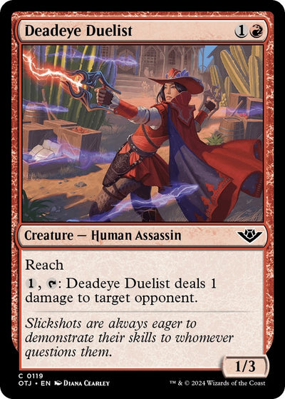Deadeye Duelist (119) [Outlaws of Thunder Junction]