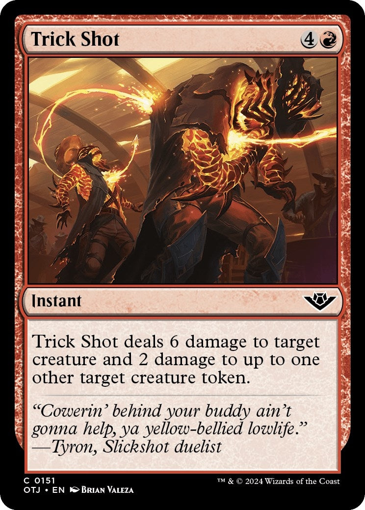Trick Shot (151) [OTJ] - MTG Single