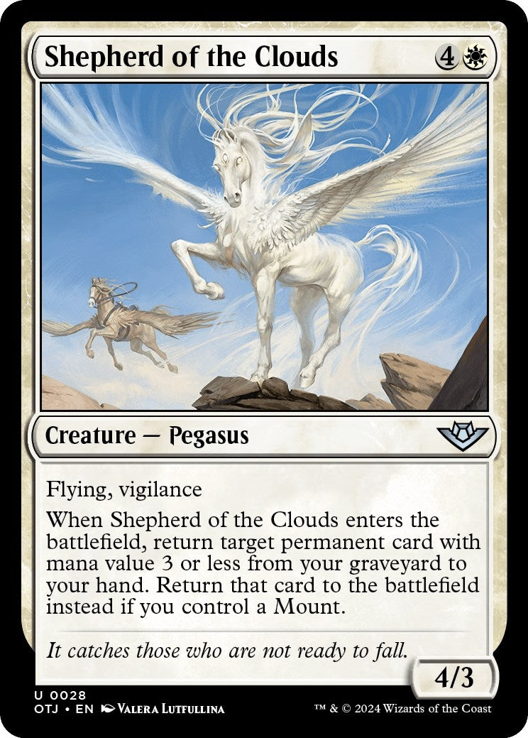 Shepherd of the Clouds (28) [OTJ] - MTG Single