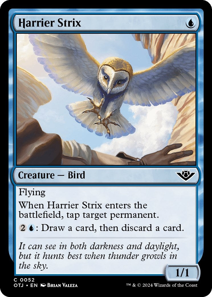 Harrier Strix (52) [OTJ] - MTG Single