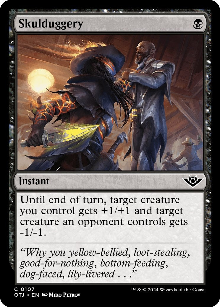 Skulduggery (107) [OTJ] - MTG Single