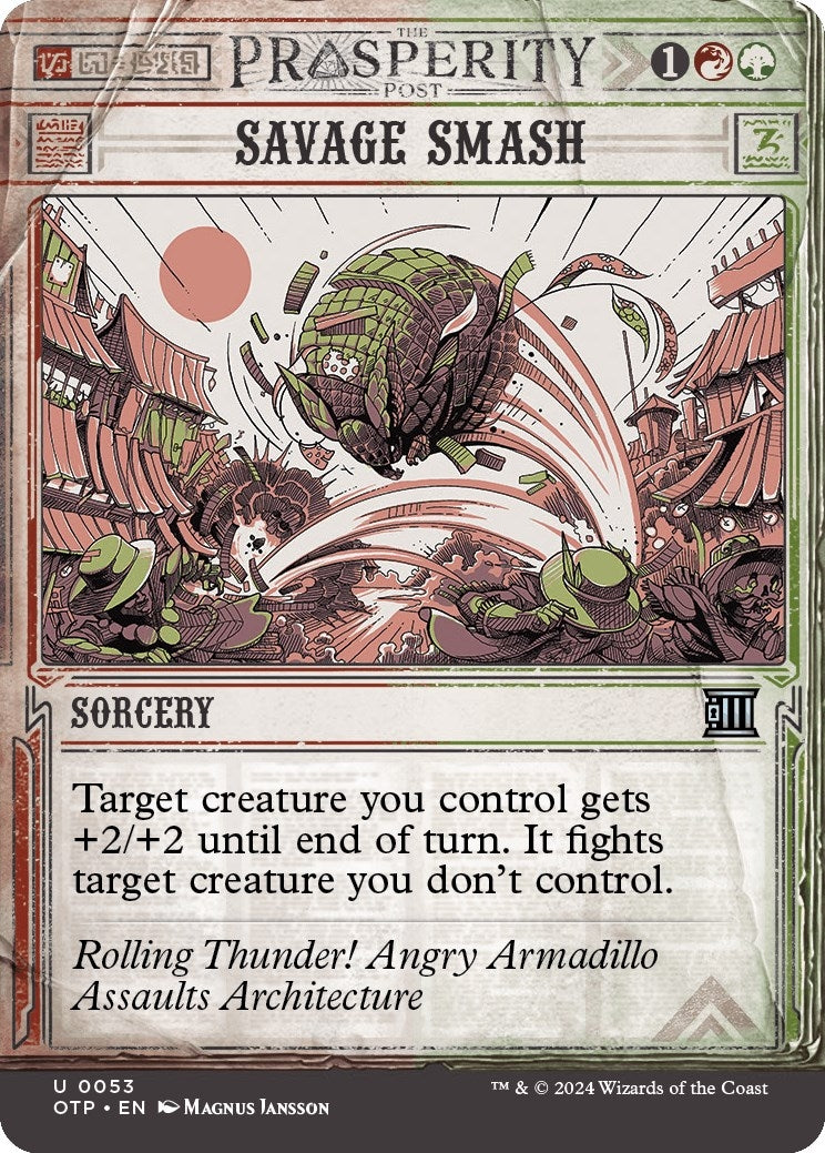 Savage Smash (53) [OTP] - MTG Single
