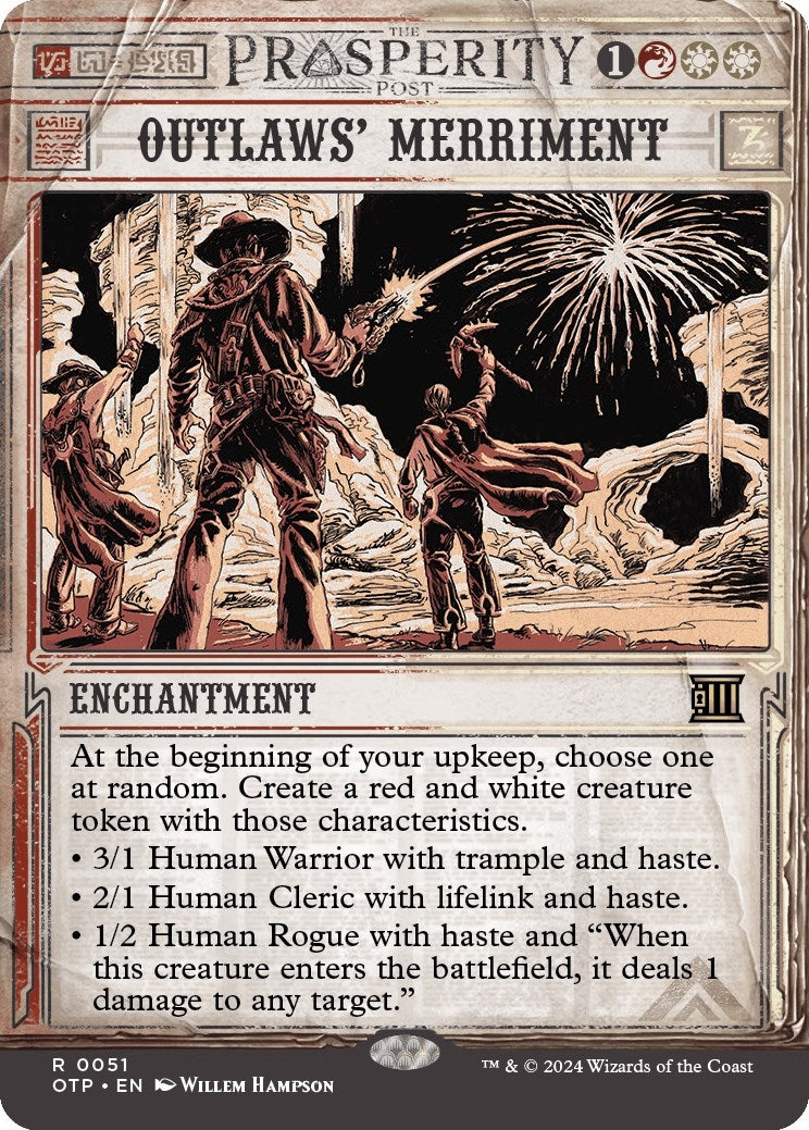 Outlaws’ Merriment (51) [OTP] - MTG Single