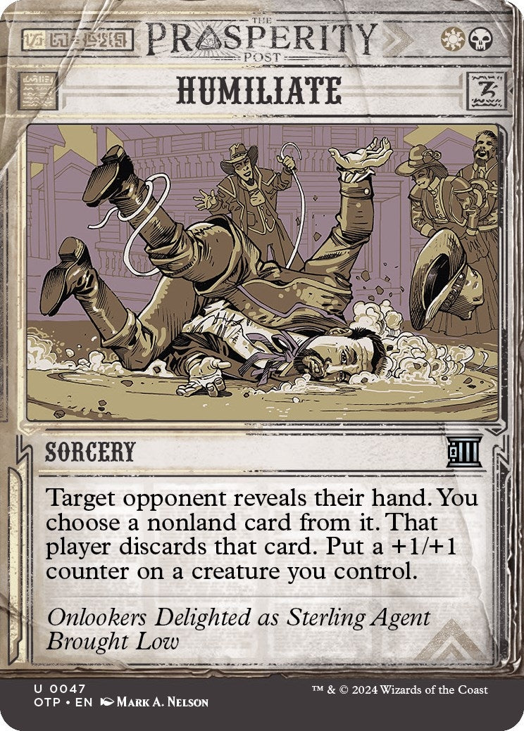 Humiliate (47) [OTP] - MTG Single