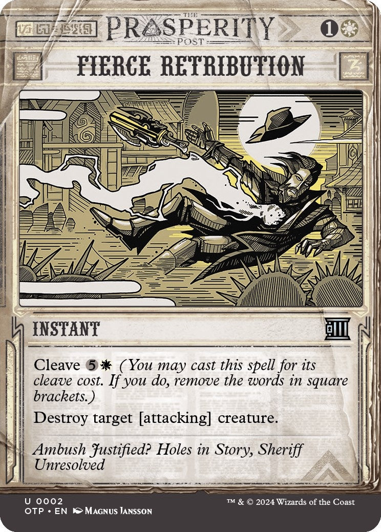 Fierce Retribution (2) [OTP] - MTG Single