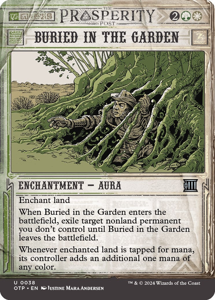Buried in the Garden (38) [OTP] - MTG Single