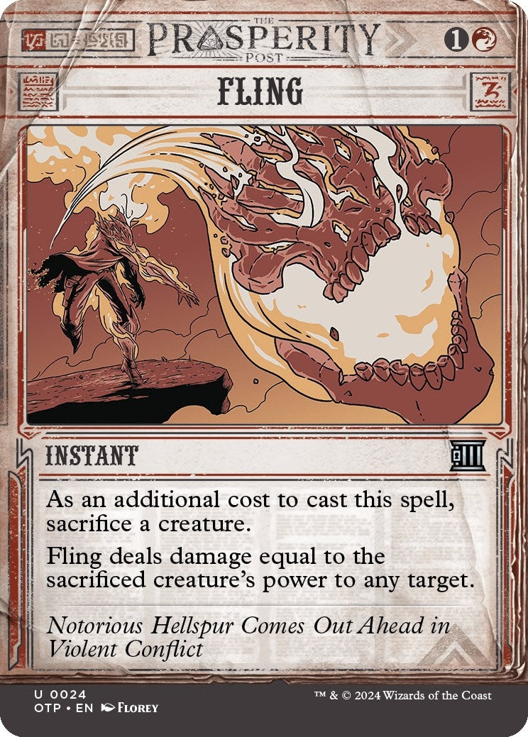 Fling (24) [OTP] - MTG Single