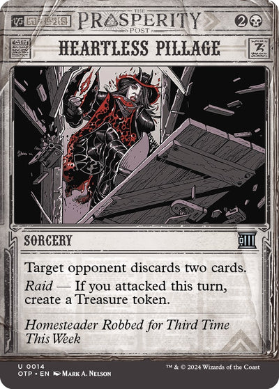 Heartless Pillage (14) [OTP]