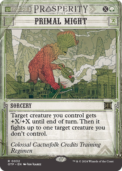 Primal Might (32) [OTP]